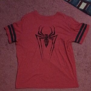 Spider Graphic Red T-Shirt